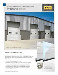 Model 520/520S industrial garage door