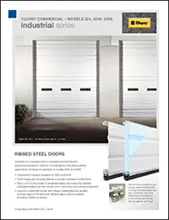 Model 524/524S industrial garage door
