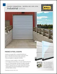 Model 525/525S/525V industrial garage door