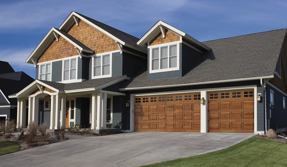 Clopay Classic&trade; Wood garage door