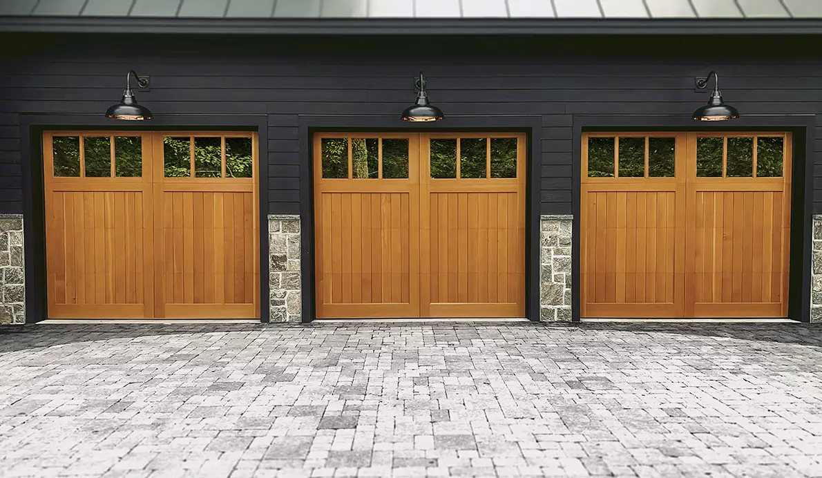 Clopay Reserve&reg; Wood Limited Edition garage door