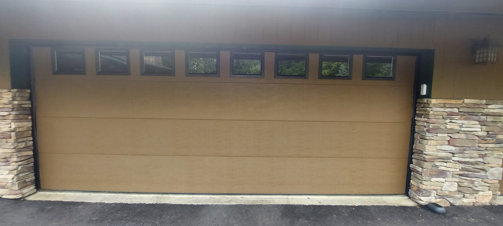 Garage door exterior at a Proactive Garage Door Repair customer home