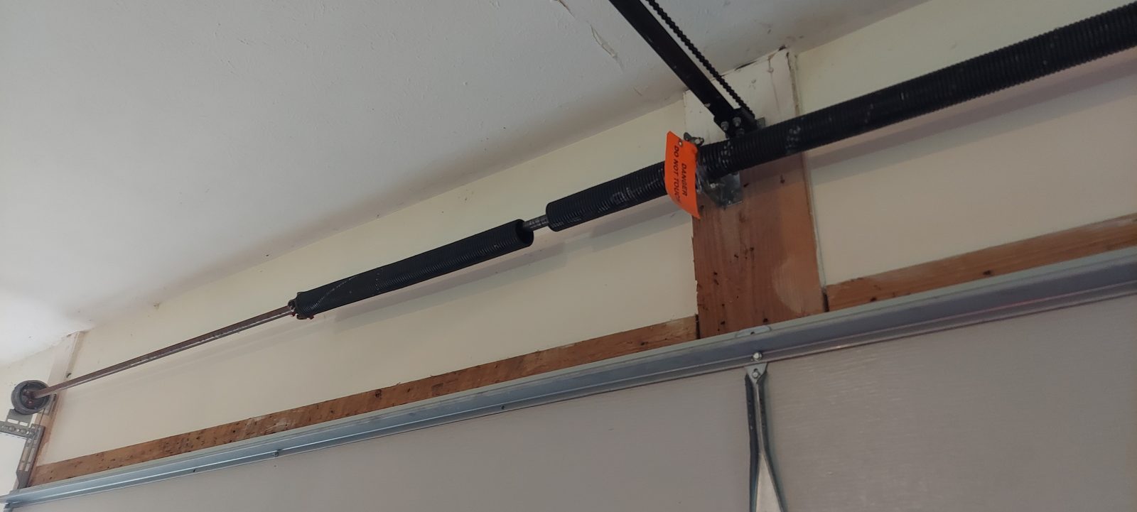 Garage door spring repair by Proactive Garage Door Repair in York Township, Ohio
