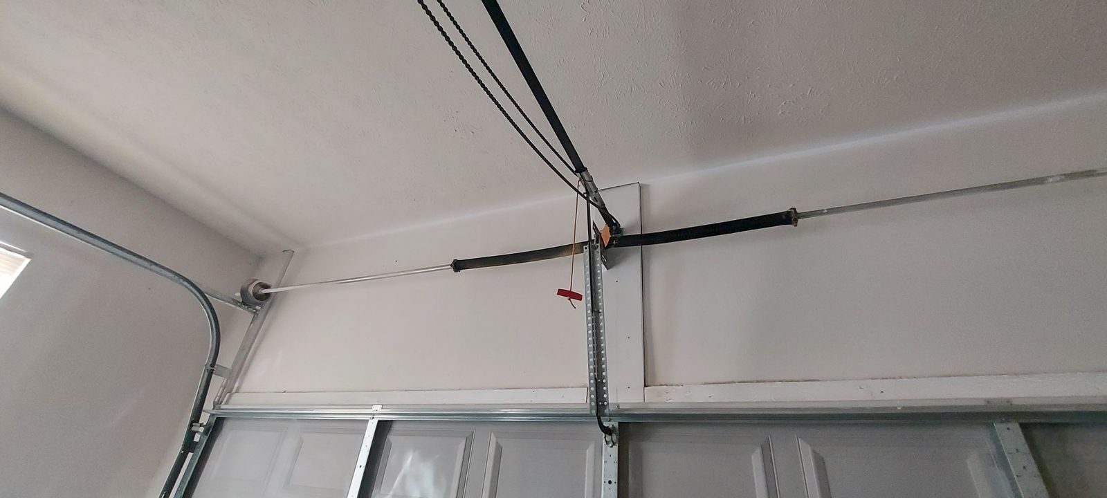 Garage door spring replacement job by Proactive Garage Door Repair