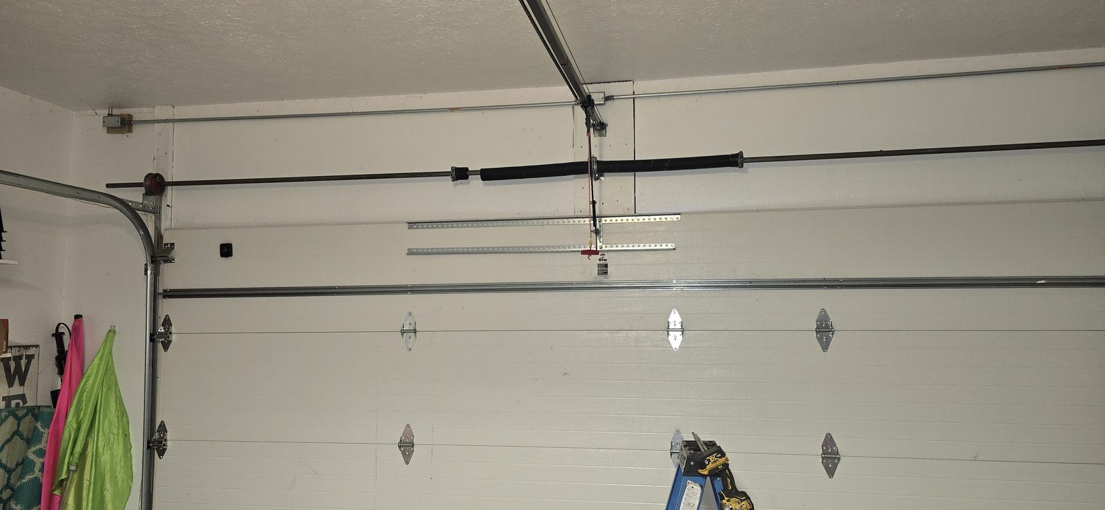 Garage door spring replacement job by Proactive Garage Door Repair