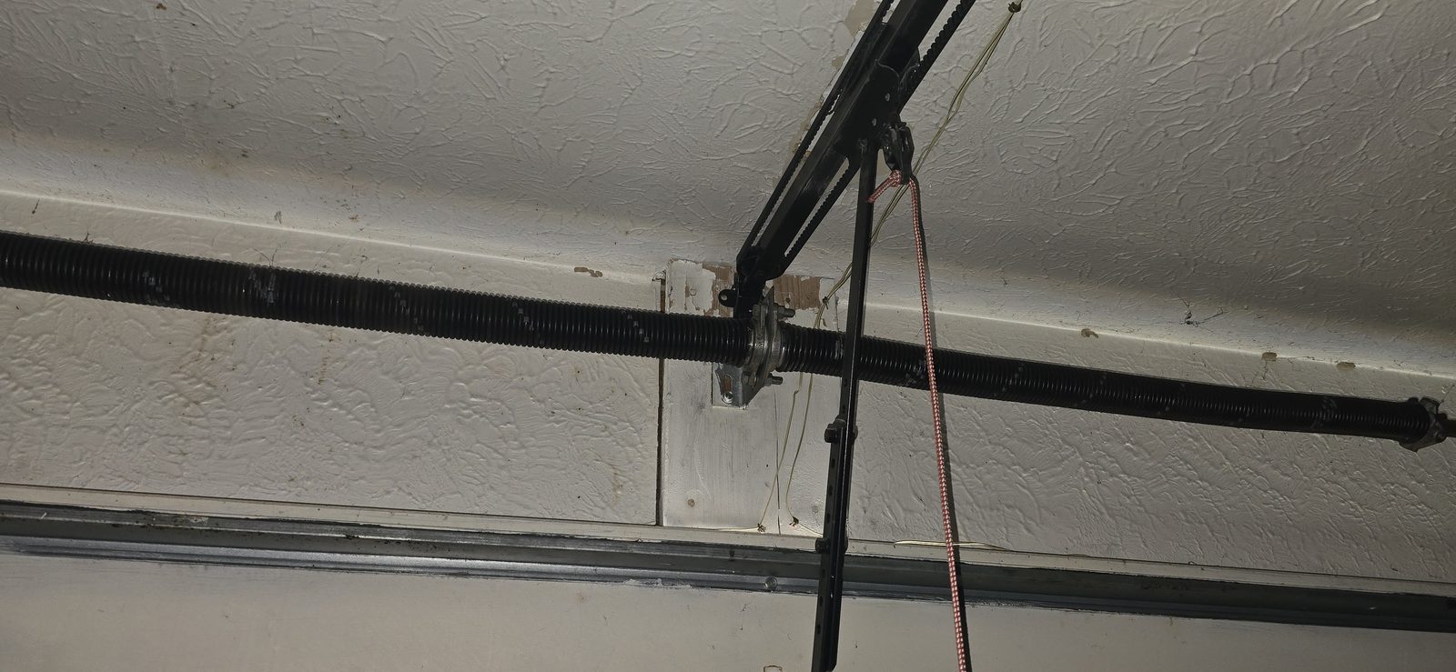 Garage door spring replacement job by Proactive Garage Door Repair