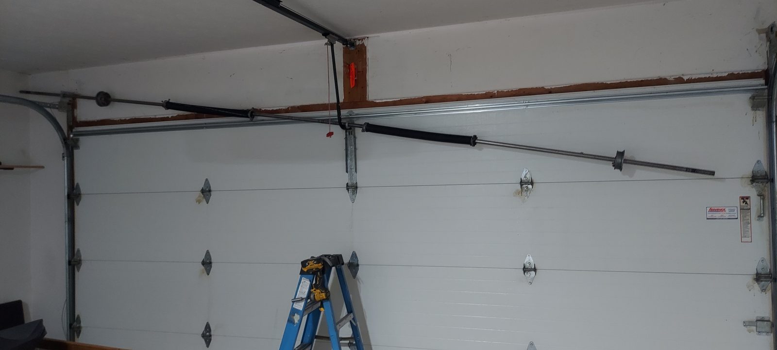 Garage door spring replacement job by Proactive Garage Door Repair, photo 2