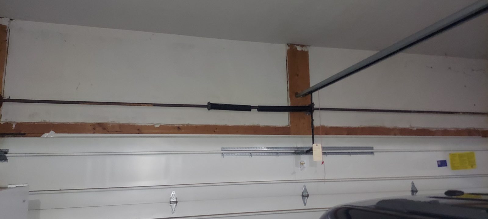 Garage door spring replacement job by Proactive Garage Door Repair