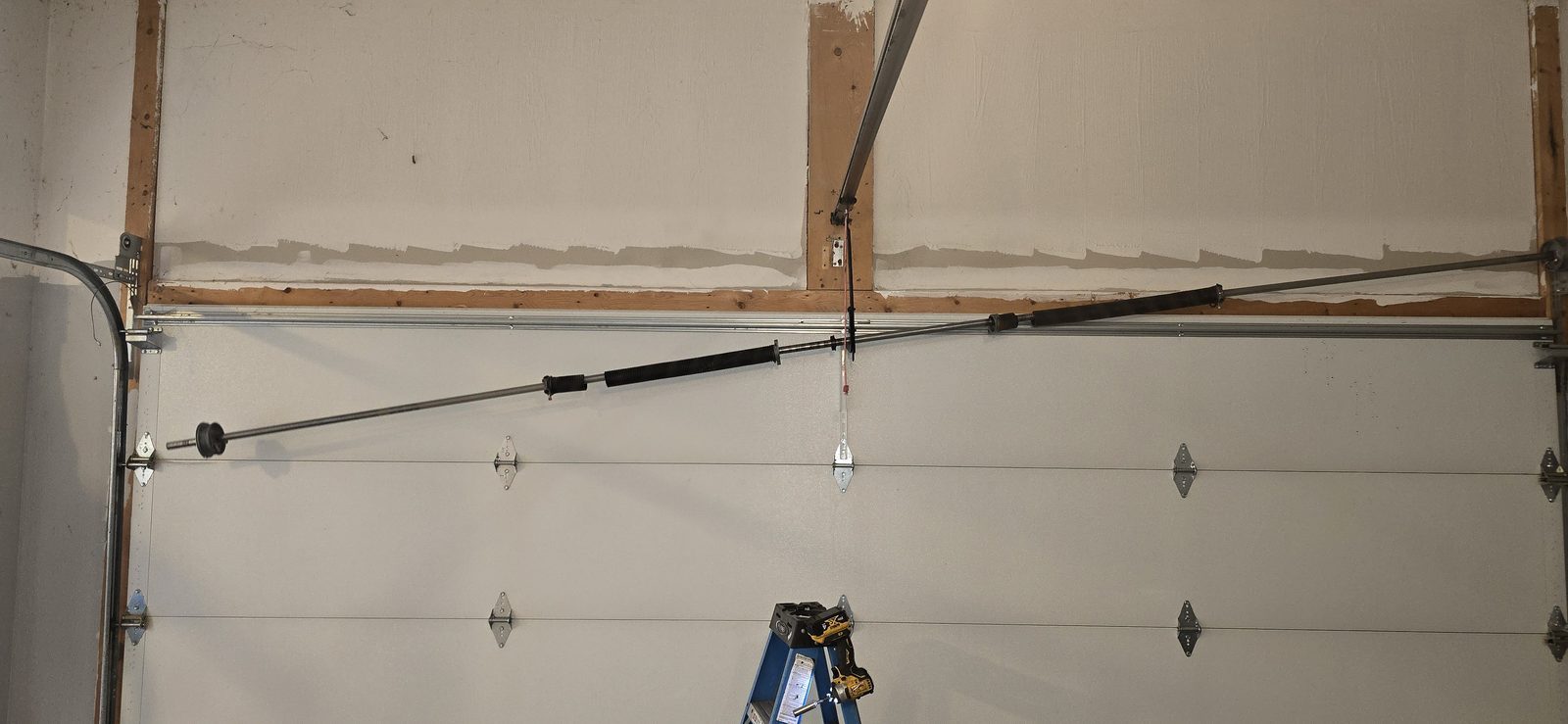 Garage door springs replaced and adjusted by Proactive Garage Door Repair, photo 2
