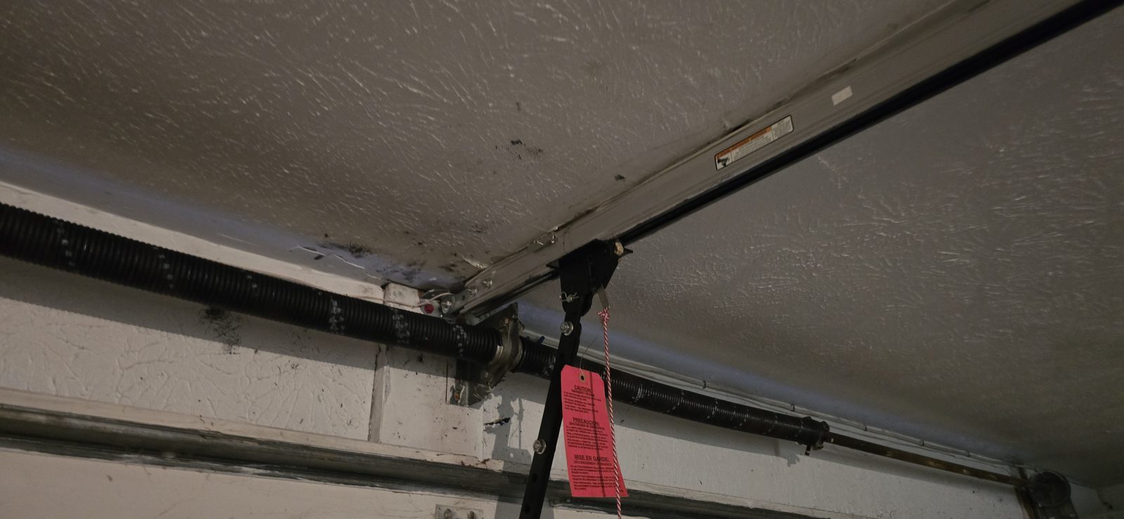 Garage door springs replaced and adjusted by Proactive Garage Door Repair