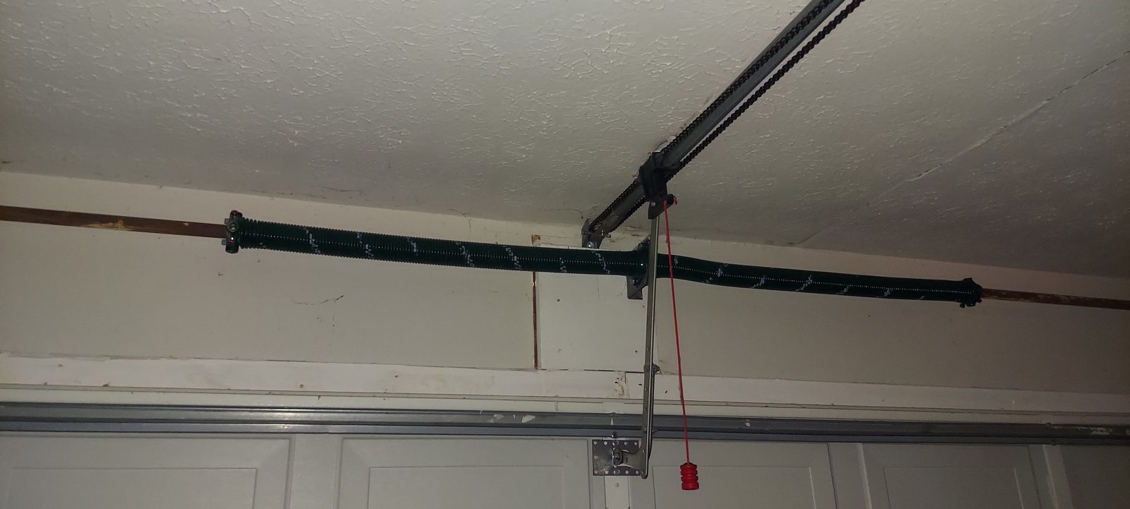 Garage door springs replaced and adjusted by Proactive Garage Door Repair, photo 2