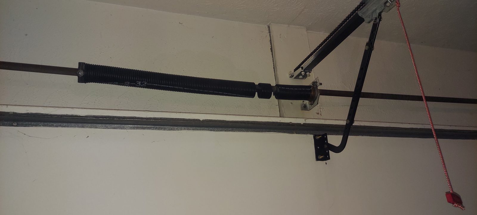 Garage door springs replaced and adjusted by Proactive Garage Door Repair