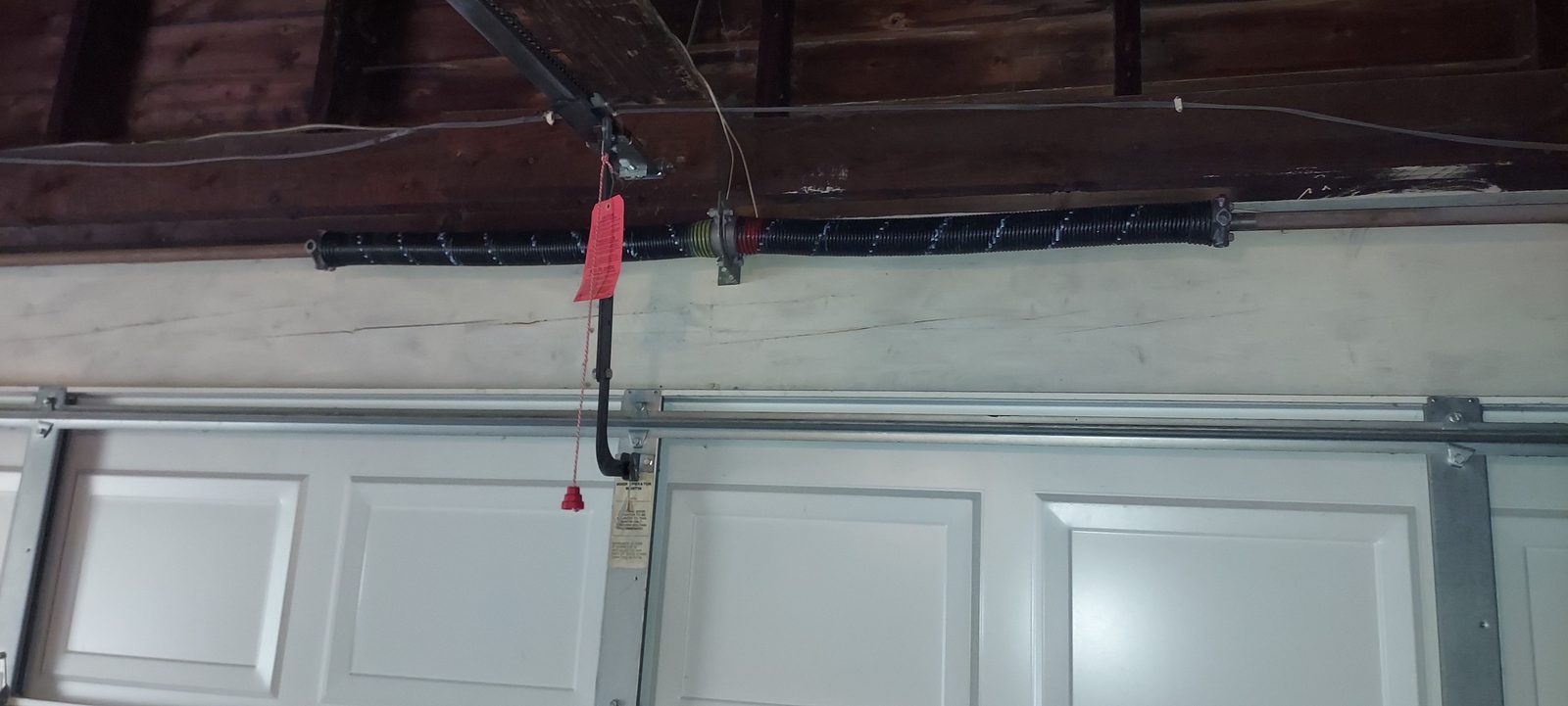 Garage door springs replaced and adjusted by Proactive Garage Door Repair, photo 3