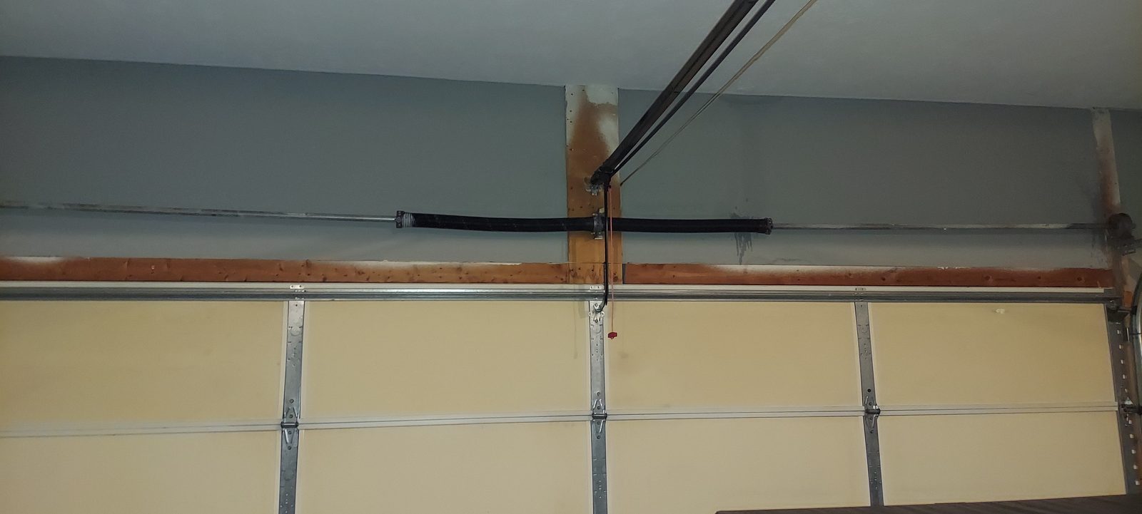 Garage door springs replaced and adjusted by Proactive Garage Door Repair