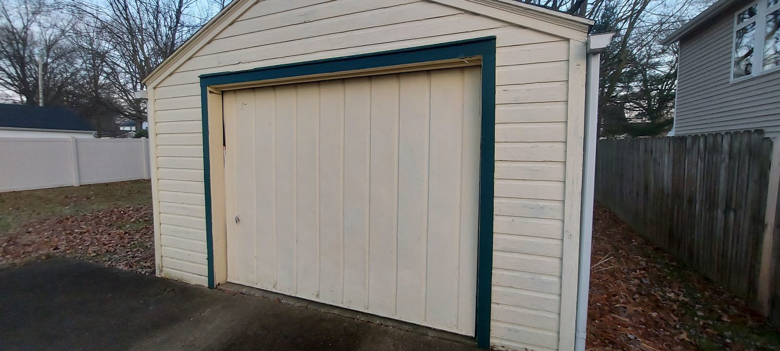 Residential garage door on a Proactive Garage Door Repair job