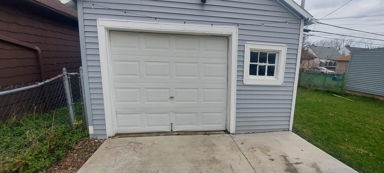 Residential garage door on a Proactive Garage Door Repair job