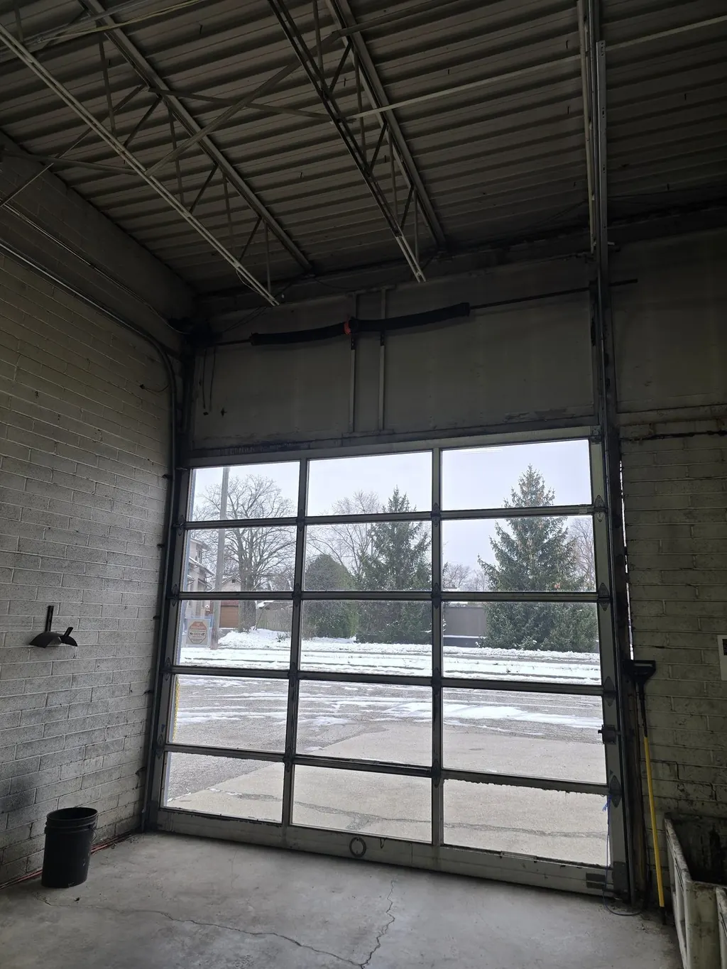 Commercial overhead door serviced by Proactive Garage Door Repair