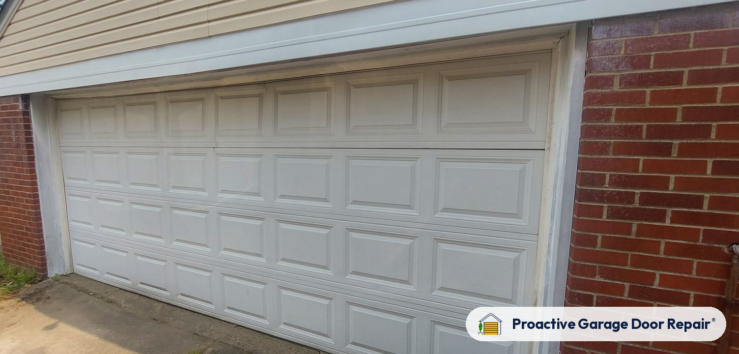 Garage door exterior at a Proactive Garage Door Repair customer home