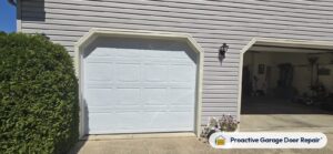 Garage door job in Wellington, OH