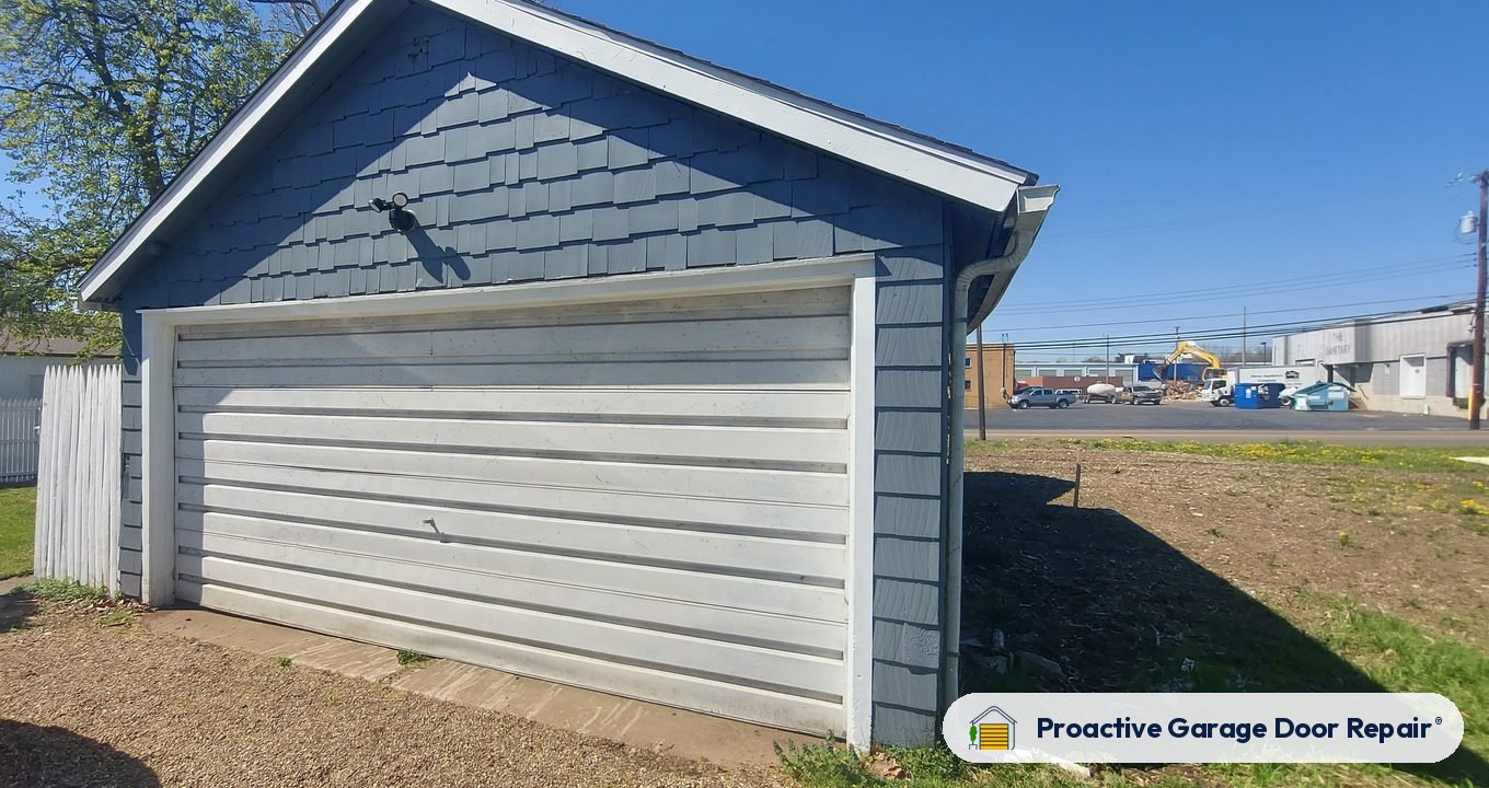 Garage door exterior at a Proactive Garage Door Repair customer home