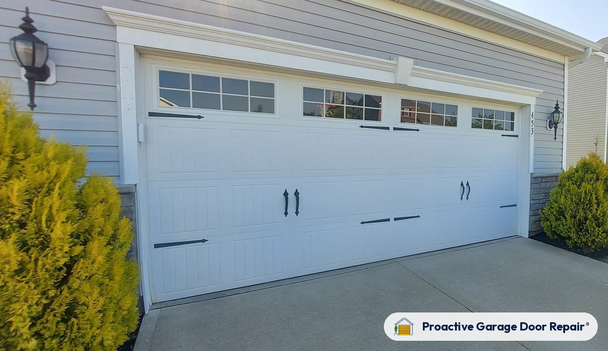 Garage door exterior at a Proactive Garage Door Repair customer home