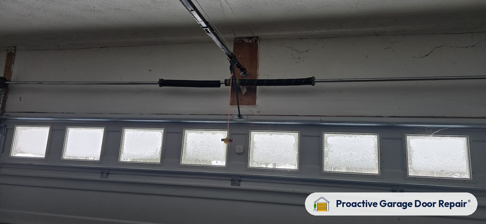 Garage door springs, tracks and hardware serviced by Proactive Garage Door Repair, photo 2