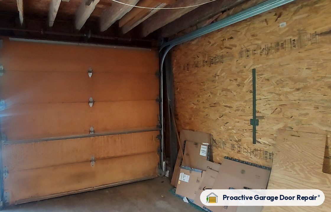 Garage door springs, tracks and hardware serviced by Proactive Garage Door Repair, photo 2