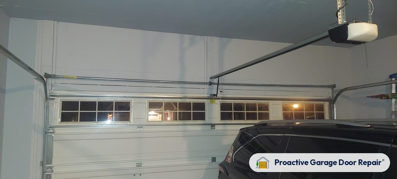 Garage door springs, tracks and hardware serviced by Proactive Garage Door Repair in Avon, Ohio