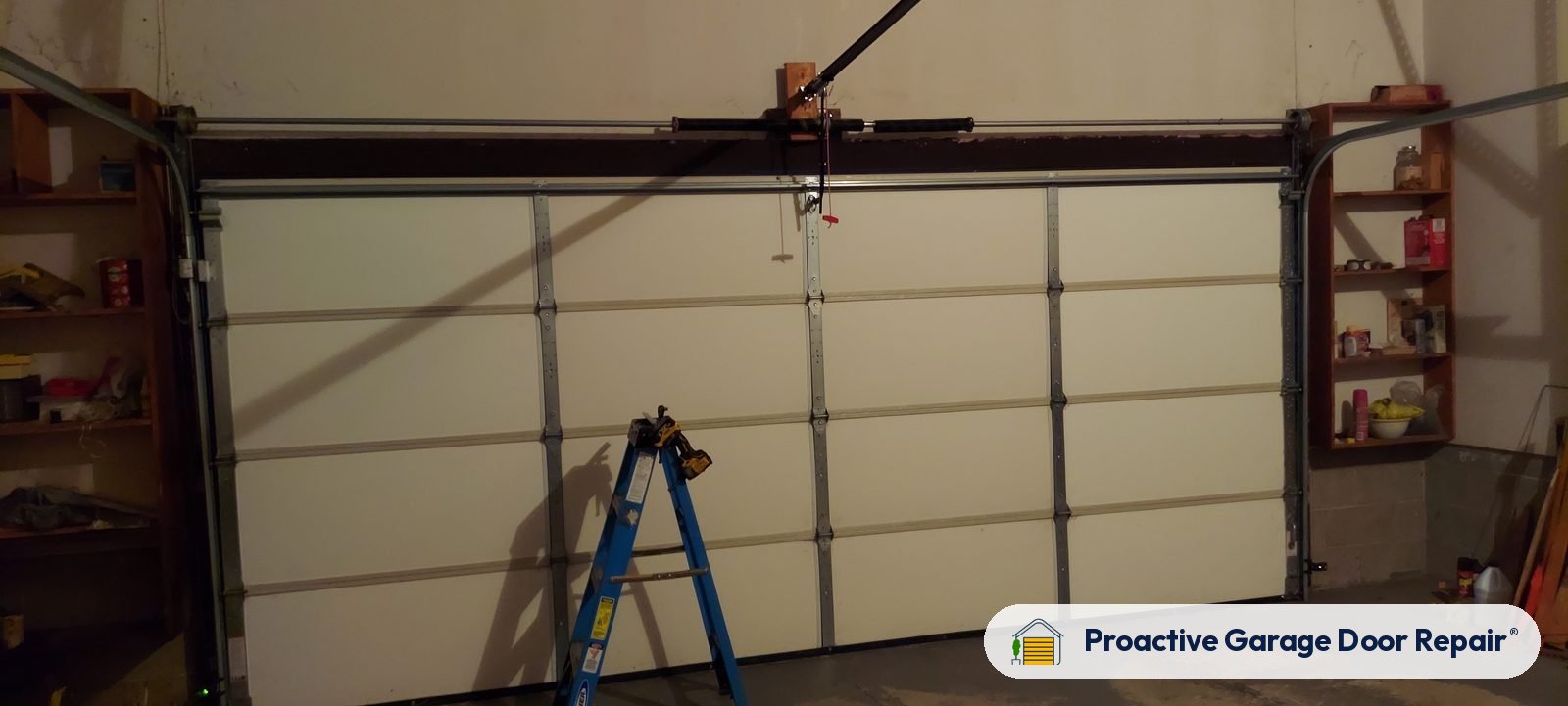 Garage door springs, tracks and hardware serviced by Proactive Garage Door Repair in Barberton, Ohio, photo 2