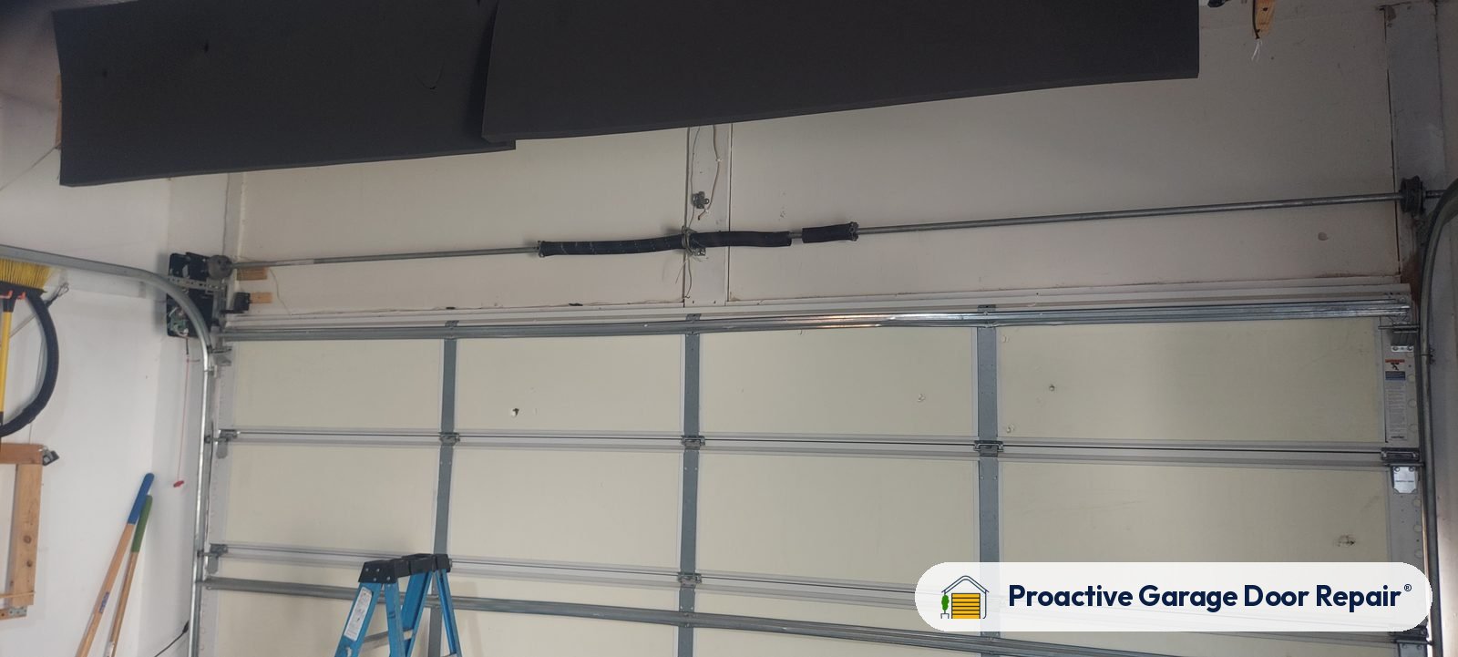 Garage door springs, tracks and hardware serviced by Proactive Garage Door Repair in Broadview Heights, Ohio