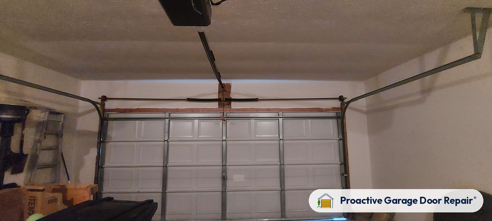 Garage door springs, tracks and hardware serviced by Proactive Garage Door Repair in Wadsworth, Ohio, photo 2