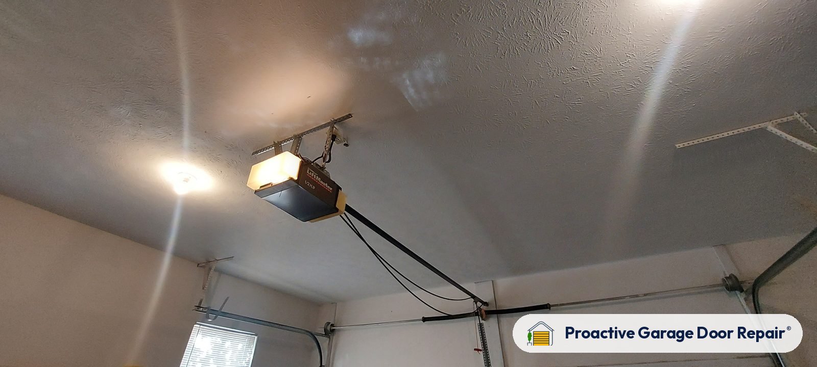 Garage door opener serviced by Proactive Garage Door Repair, photo 2
