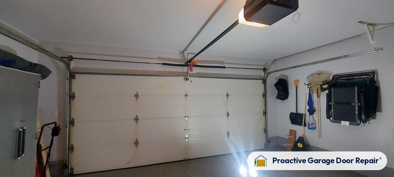 Garage door opener serviced by Proactive Garage Door Repair, photo 2