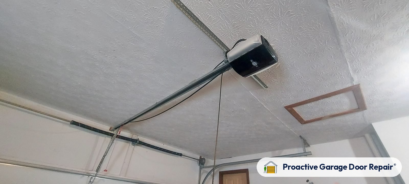 Garage door opener serviced by Proactive Garage Door Repair, photo 2