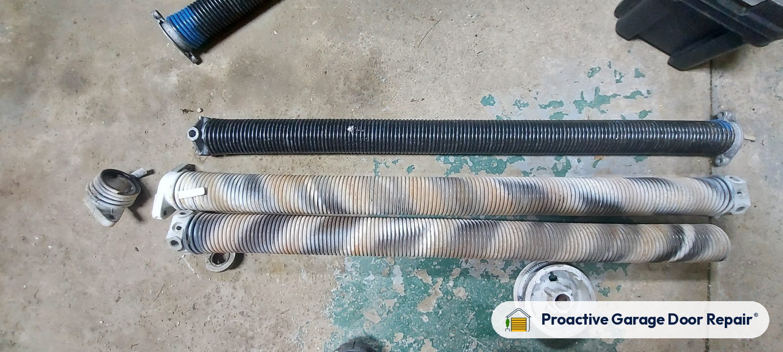 Garage door spring repair by Proactive Garage Door Repair