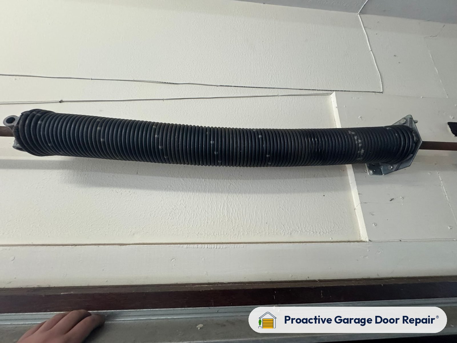 Garage door spring repair by Proactive Garage Door Repair