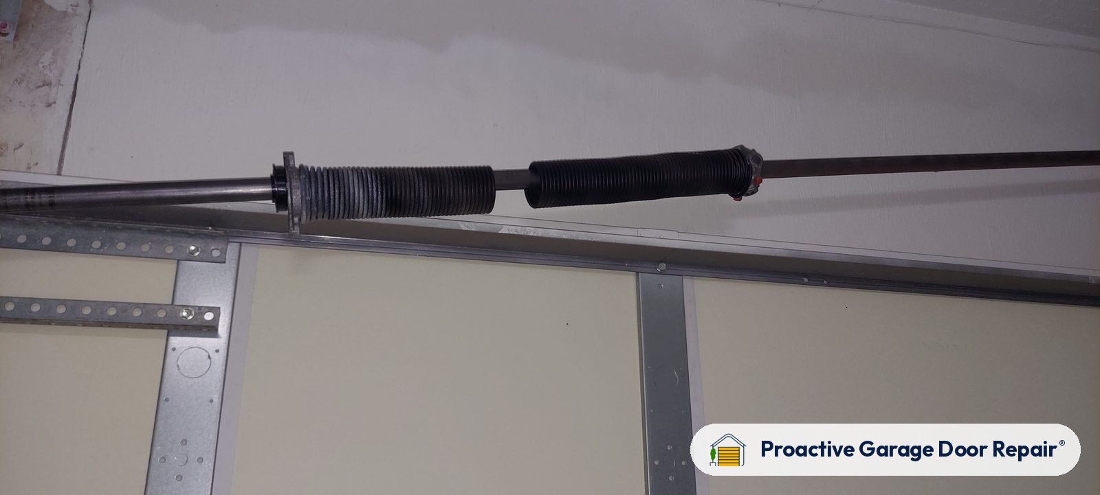 Garage door spring repair by Proactive Garage Door Repair