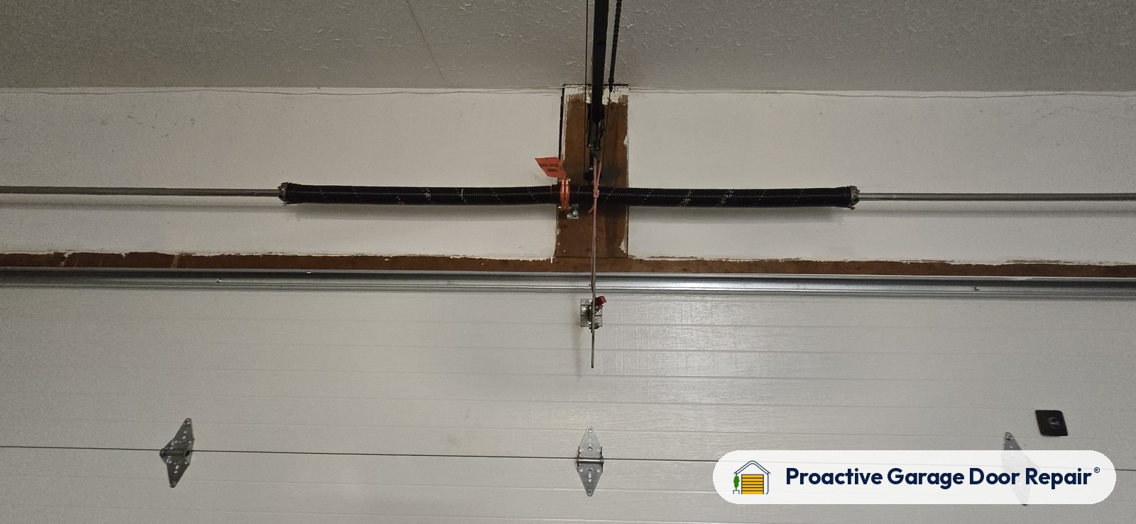 Garage door spring repair by Proactive Garage Door Repair