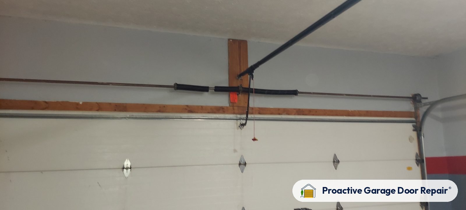 Garage door spring repair by Proactive Garage Door Repair in Streetsboro, Ohio