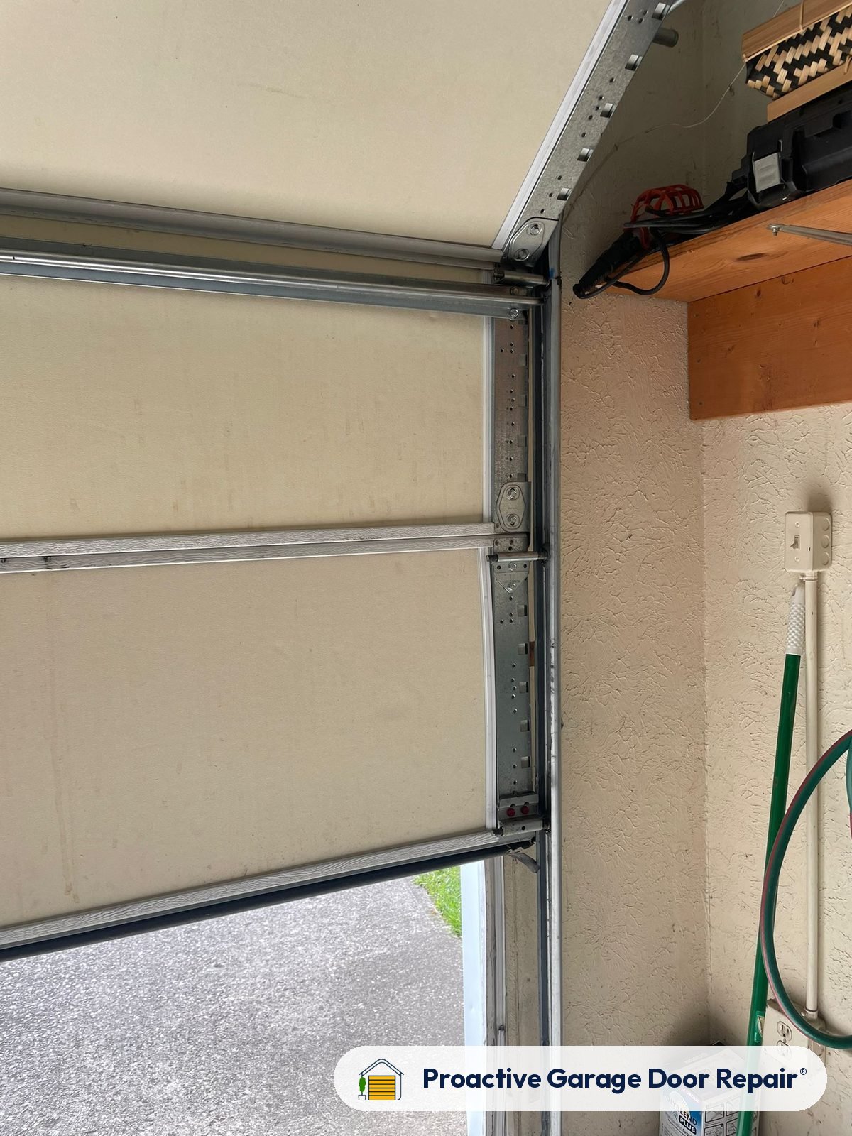 Off-Track Garage Door by Proactive Garage Door Repair