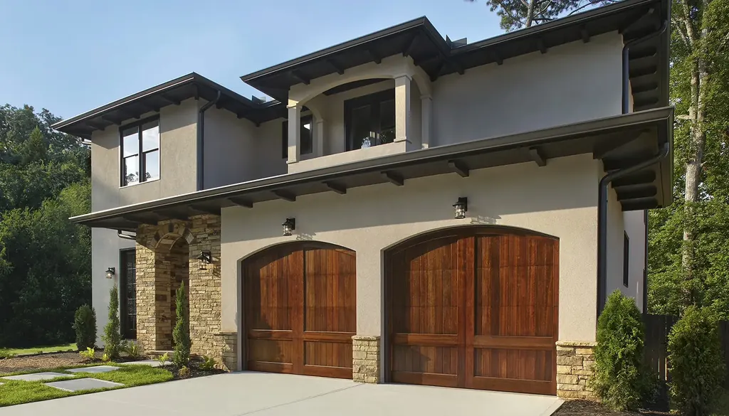 Clopay Reserve Wood Custom garage door, example 3